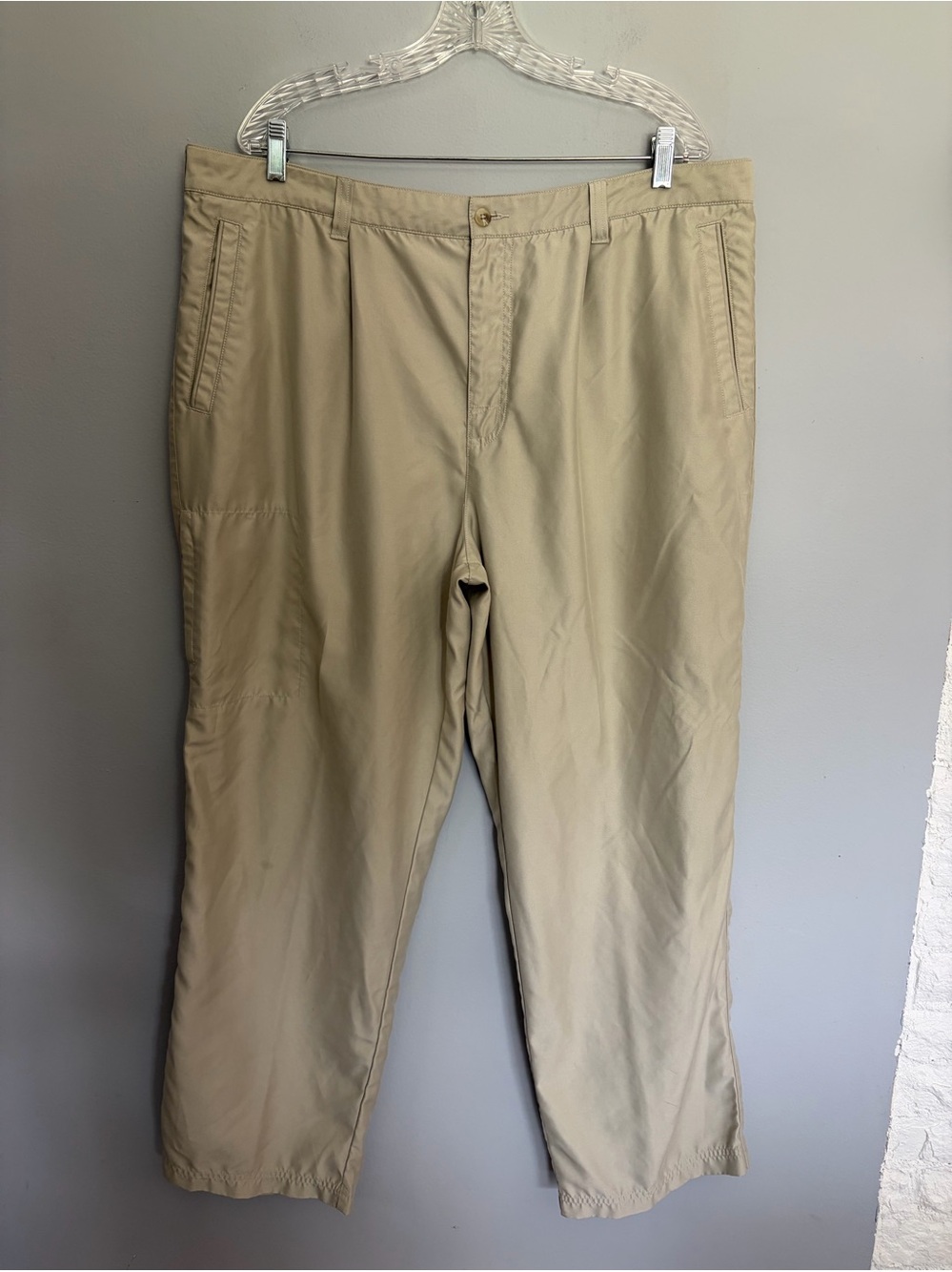 Columbia XCO Pants Men’s Size 40 Khaki Tan Outdoor Hiking Fishing Gorpcore